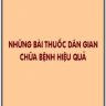 Những bài thuốc dân gian chữa bệnh hiệu quả